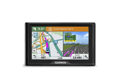 Garmin Drive 51 USA LM GPS Navigator System with Lifetime Maps, Spoken Turn-By-Turn Directions, Direct Access, Driver Alerts, TripAdvisor and Foursquare Data (Renewed)