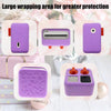 LeoTube Silicone Shell Cover Case for Yoto Mini Player, Silicone Protective Sleeve Case Compatible with Mini Bluetooth Speaker (Silicone Case Only, Machine not Included) (Purple)