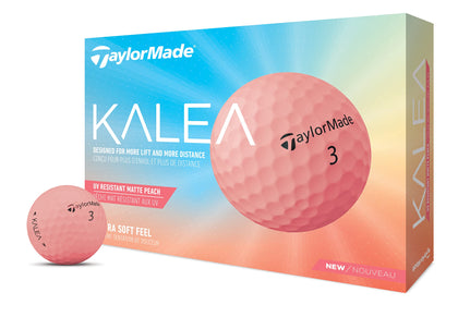 TaylorMade 2022 Kalea Peach Dozen Golf Balls