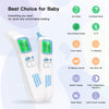 GoodBaby Touchless Thermometer for Adults,Forehead and Ear LCD Display Thermometer for Fever,Infrared Magnetic Thermometer for Baby Kids Surface and Room