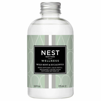 NEST New York Wild Mint & Eucalyptus Reed Diffuser Liquid Refill