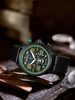 Extri Men Watches, Men Casual Watches Dress Watch with Day,Chronograph Multifunction Luminous Men Leather Strap Wristwatch