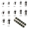 Persberg 360pcs 12sizes Laptop Notebook Tiny Computer Replacement electronic Screws Assortment Kit Black,M2 M2.5 M3,for Lenovo Toshiba Gateway Samsung HP IBM Dell Sony Acer Asus Hard Disk SATA SSD M.2