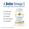 Nordic Naturals ProOmega-D, Lemon Flavor - 180 Soft Gels - 1280 mg Omega-3 + 1000 IU D3 - High-Potency Fish Oil - EPA & DHA - Brain, Eye, Heart, Joint, & Immune Health - Non-GMO - 90 Servings