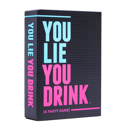 You Lie You Drink - The Drinking Game for People Who Can't Lie [A Party Game]