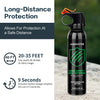 AIMHUNTER Home Self Defense Unit, Tactical Pepper Gel Maximum Strength 35-Foot Range 35 Bursts, Quick Release for Easy Access Pepper Spray Self Defense (one Pack)