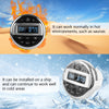 DOODBI Marine Radio Bluetooth Stereo Audio Waterproof Radio Boats FM AM Gauge Stereo Golf Cart Marine Stereo Receiver Audio Systems for RV UTV Yacht