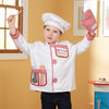 Melissa & Doug Chef Role Play Costume Set With Accessories - Pretend Chef Outfit For Kids Ages 3+