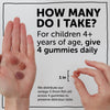 SmartyPants Kids Multivitamin Gummies: Omega 3 Fish Oil (EPA/DHA), Vitamin D3, C, Vitamin B12, B6, Vitamin A, K & Zinc for Immune Support, Grape, Cherry & Berry Flavors, 120 Count (30 Day Supply)