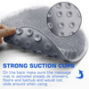 Shower Foot Scrubber Mat Back Washer Exfoliating Bath Wash Pad Wall Mounted Slip Suction Cups for Use in Cleaner Men and Women