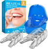 Reazeal Mouth Guard for Clenching Teeth at Night, Sport Athletic, Whitening Tray, 2 Sizes, Pack of 8 with Travel Case