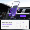Wireless Car Charger,?7 Colored RGB Backlit? Mosurr 15W Auto Clamping Car Charger Phone Mount Holder fit for iPhone 15 14 13 12 Mini Pro Max 11 XR XS X, Samsung Galaxy S23 Ultra S22 S21+ Note 20, etc