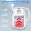 Bear Electric Kettle, 1.5L Rapid-boil Water Boiler, Stainless Steel 304 Inside, 1500W Tea Kettle with Auto Shut Off & Boil Dry Protection, Electric Water Kettle Great for Tea and Coffee