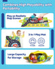 Lehoo Castle Toys for 1 Year Old Boy, Toy Cars for Toddlers 1-3, Baby Truck Car Toys with Play Mat/Storage Bag, Toddler Boy Toys, Baby Toys for 1 2 3 Year Old Boy