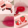 6 Colors Lip Tint Stain Set, Korean Lip Gloss Tint Plumping Mini Liquid Lipstick, Multi-use Lip and Cheek Tint, Long lasting Non-Stick Cup Waterproof, Vivid Color