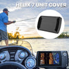 Helix7 Cover - Heavy Duty Fish Finder Sun Cover,Helix 7 Silicone Screen Protector for 780036-1 UC H7 PR Helix 7,Fits Most of Helix 7 Series, Professional Protection for Screen from Sun/Weather Damage