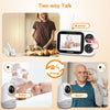 VTimes Baby Monitor with 2 Cameras, 3.2