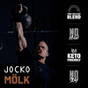 Jocko Mölk Whey Protein Powder (Chocolate) - Keto, Probiotics, Grass Fed, Digestive Enzymes, Amino Acids, Sugar Free Monk Fruit Blend - Supports Muscle Recovery & Growth - 31 Servings (New 2lb Bag)