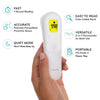 Evenflo PreciseRead Touchless Forehead Thermometer for Adults, Children, Babies, Food and Liquids - Accurate, Fast, No Contact, with Color-Coded Results