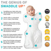 Love to Dream Swaddle, Baby Sleep Sack, Swaddle UP Self-Soothing Swaddles for Newborns, Improves Sleep, Snug Fit Helps Calm Startle Reflex, New Born Essentials for Baby, Small 8-13 lbs, Gray