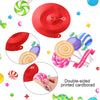 36 Pcs Candyland Party Decorations Candy Hanging Swirls Colorful Lollipop Candy Themed Birthday Decorations Party Favors for Sweet Shop Baby Shower Home