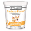Vet Classics Cranberry Comfort Urinary Tract Pet Supplement for Dogs, Cats - Maintains Dog Bladder Health, Cat Bladder Control - Pet Supplements for Incontinence - 65 Soft Chews