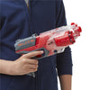 NERF Elite Disrupter Blaster, 6-Dart Rotating Drum, Slam Fire, Translucent Red, Easter Games, Kids Toys, or Basket Stuffers (Amazon Exclusive)
