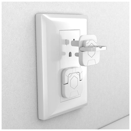 4our Kiddies Baby-Proof Outlet Covers (60 Pack) - Child Safety Electric Plug Protectors to Prevent Power Shock
