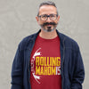 Wishful Inking Rollin with Mahomes Football Fans Classic T-Shirt (S, Red)