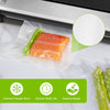 Bonsenkitchen Dry/Moist Vacuum Sealer Machine with 5-in-1 Easy Options for Sous Vide and Food Storage, Air Sealer Machine with 5 Vacuum Seal Bags & 1 Air Suction Hose, Silver
