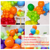 KAWKALSH Rainbow Balloon Arch Kit 111Pcs 18 12 5 Inch Latex Colorful Party Balloons Garland for Birthday Baby Shower Wedding Engagement Anniversary Christmas Party Decorations
