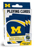 MasterPieces NCAA Michigan Wolverines Playing Cards, 2.5
