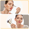Rytrre Contour Makeup Brush, Under Eye Nose Contour Brush Cosmetic Tool