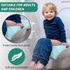 Yahenda 300 Pack Disposable Toilet Seat Covers Waterproof Extra Large Individually Wrapped Toilet Seat Shields Travel Accessories for Adults Kids (Green)