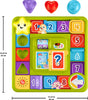 Fisher-Price Laugh & Learn Baby & Toddler Toy Puppys Game Activity Board with Smart Stages Learning Content for Ages 9+ months