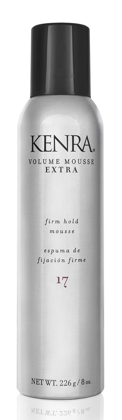 Kenra Professional Volume Mousse Extra 17 | Firm Hold Mousse | All Hair Types | 8 oz