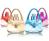Perfume Body Mist Fragrance, 4 Piece Holiday Gift Set for Little and Young Girls, Tweens and Preteens - 4 Hand Bag Purse Shaped Bottles - SHOPAHOLIC Fashion Collection