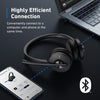 Anker PowerConf H700 Upgraded Version, Bluetooth Headset with Mic and Charging Stand, Digital Active Noise Cancelling, Superior Voice Pickup, Meeting Transcription, AI-Enhanced Calls, for Zoom & More