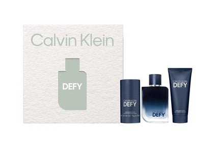 Calvin Klein Defy for Men Eau de Parfum - Notes of fresh wood and leather - Father's Day Gift Set