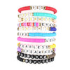 ARZASGO 11 PCS Bracelets Set Friendship Bracelets for Women Girls Eras Tour Outfits Jewelry (11 Colors)