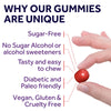 Sugar-Free Magnesium Citrate Gummies - 120 Calming Chews, Gluten Free, Non-GMO - 100MG Per Gummy