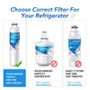 ICEPURE DA29-00020B Samsung Refrigerator Water Filter Replacement for DA29-00020A/B, HAF-CIN/EXP, RF28HFEDBSR, RF263BEAESR, RF263TEAESG, RF28HDEDBSR, HAF-CIN, RF4287HARS,RF4267HARS ,DA97-08006A 3PACK