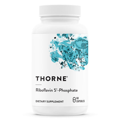 THORNE Riboflavin 5'-Phosphate - Bioactive Form of Vitamin B2 for Methylation Support - 60 Capsules