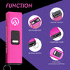 AIMHUNTER 10 Mini Volt Micro Stun Gun for Woman World's Smallest Stun Gun Rechargeable with LED Flashlight Safety Switch (Pink)