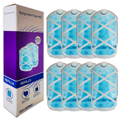 8 Pack Refill Cartridge Kit Replacement Only Blue