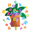 CHEFAN Tree and Letter Props from The Childhood Favorite Book, Felt Numbers and Letters