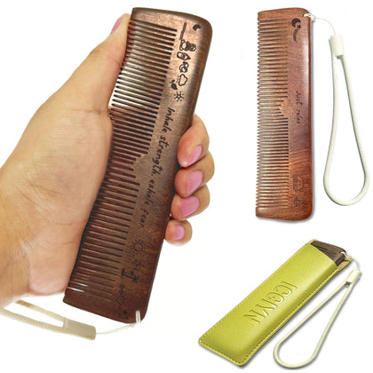 Birthing Comb For Labor Pain?Natural Relief of Pregnancy Contraction, Labor Pain, Engraved with Cute Designs, Wood Comb For Labor Gifts For Women