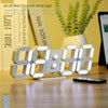 KOSUMOSU 3D LED Digital Wall Clock ,9.7