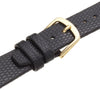 Hadley-Roma Women's 10mm Watch Strap, Color:Black (Model: LSL706LA 100)
