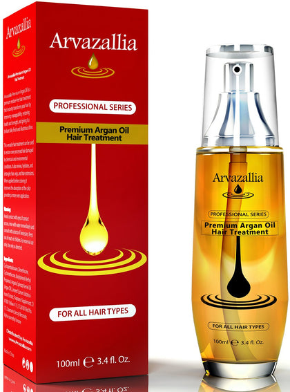 Arvazallia Argan Oil for Hair Treatment Leave in Treatment & Conditioner